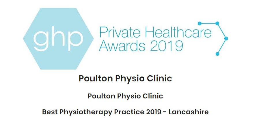 GHP Award Poulton Physiotherapy 2019
